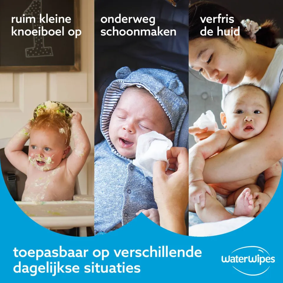 WaterWipes billendoekjes 1080 doekjes, foto 6