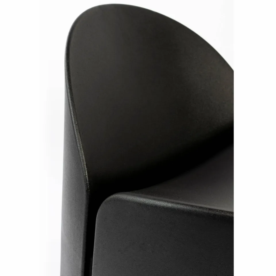 Zuiver outdoor fauteuil Bloom zwart, foto 8