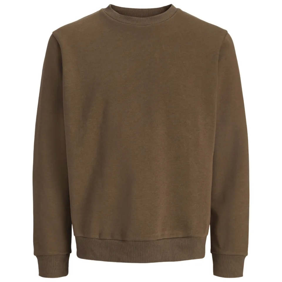 Jack & Jones ESSENTIALS relaxed fit sweater - bruin, foto 3