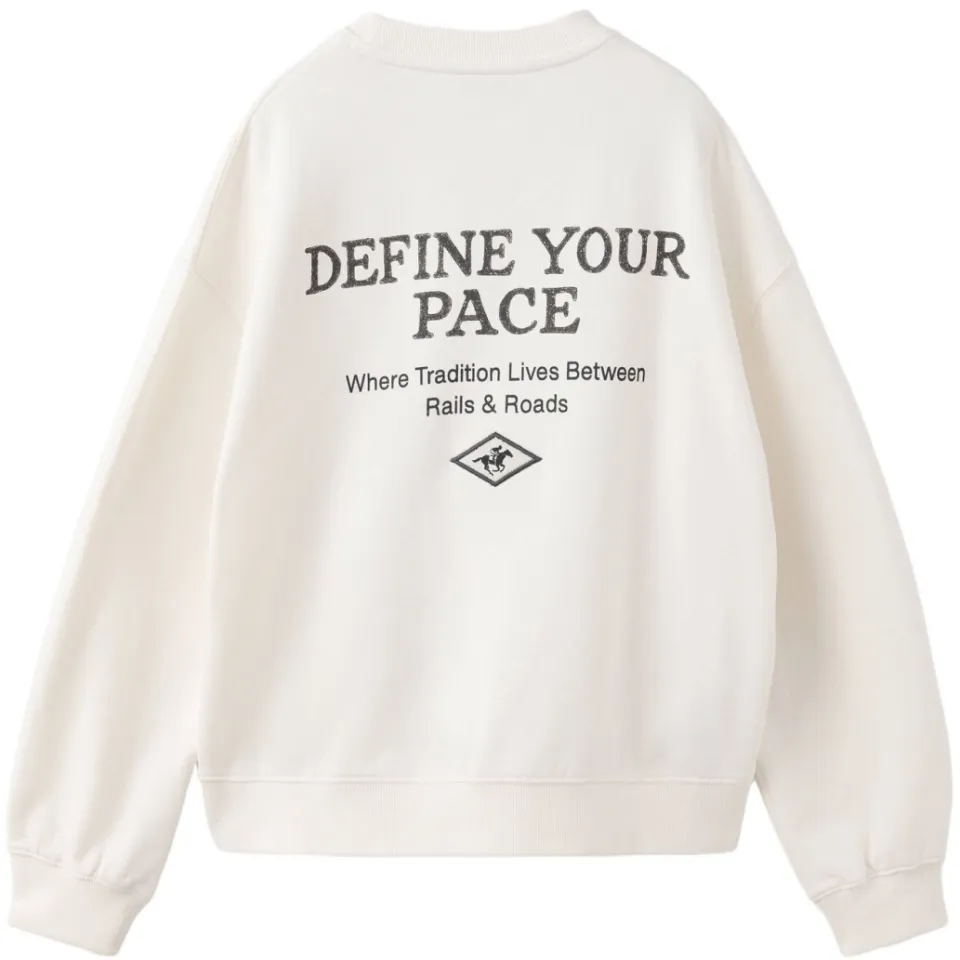 Mango Kids sweater met backprint - ecru, foto 2