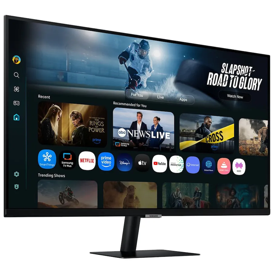 Samsung Smart Monitor M7 M70F 32 inch beeldscherm zwart, foto 3
