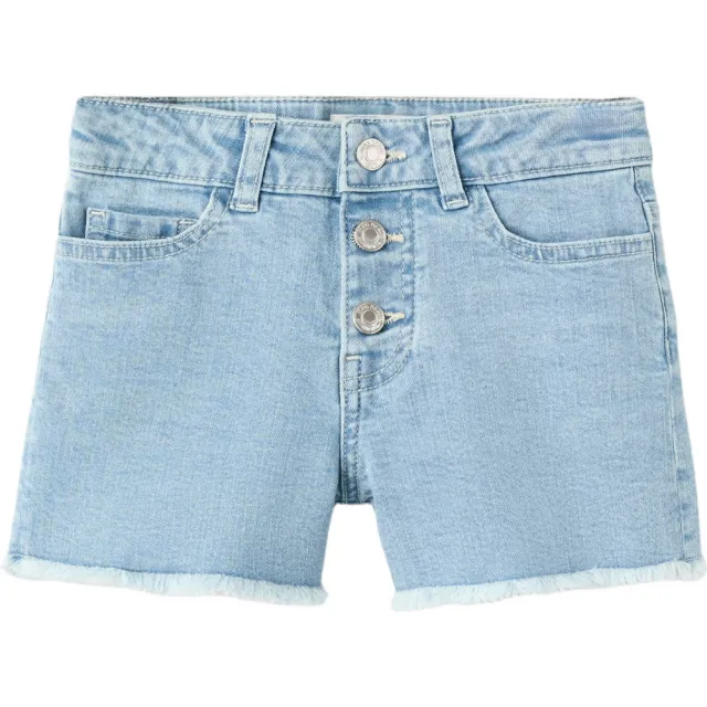 Mango Kids jeansshorts light blue denim