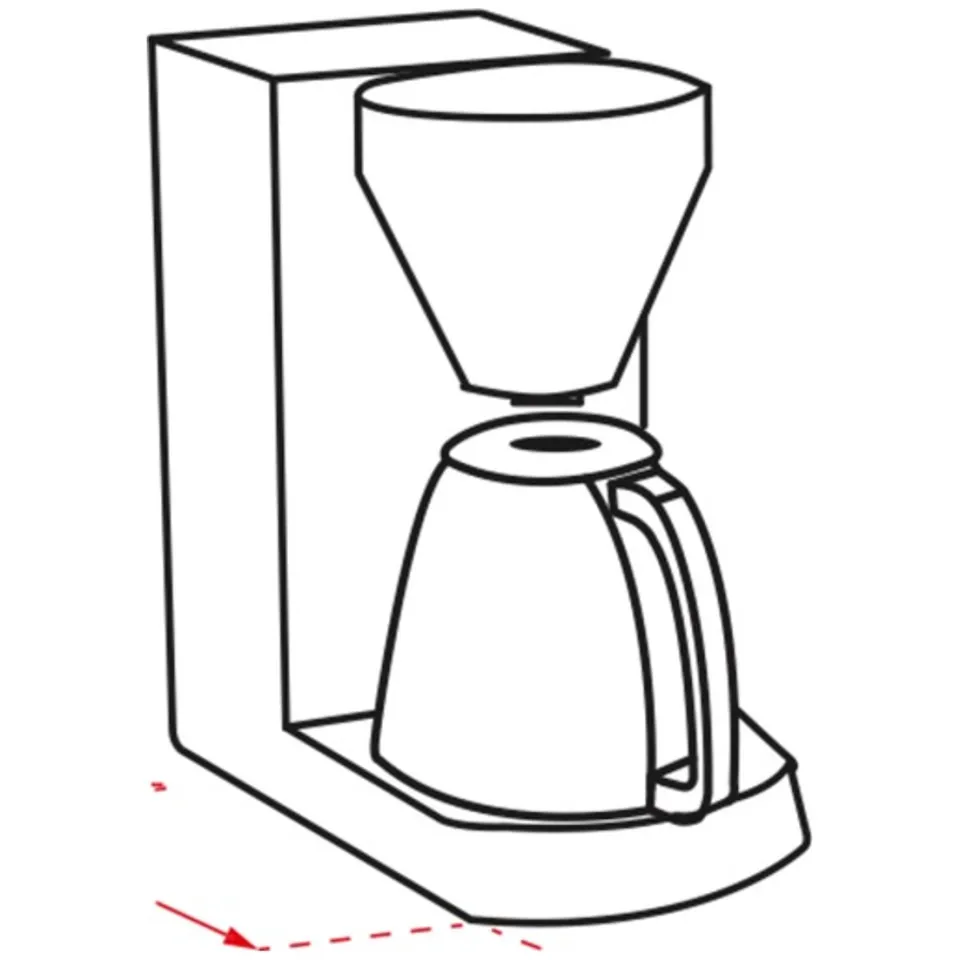 Melitta Enjoy Therm koffiefiltermachine zwart, foto 2
