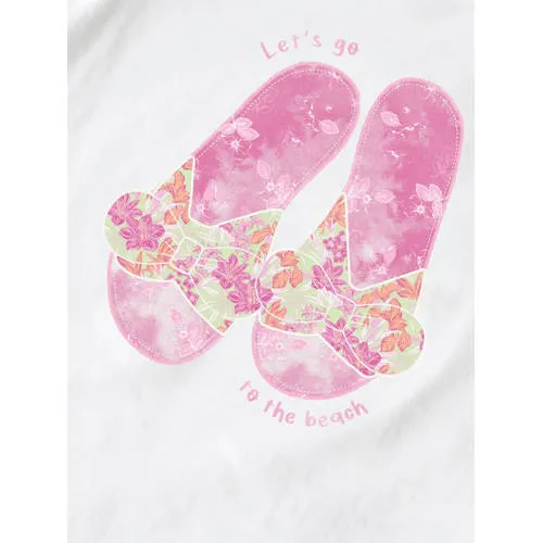 NAME IT MINI t-shirt wit met print, foto 3