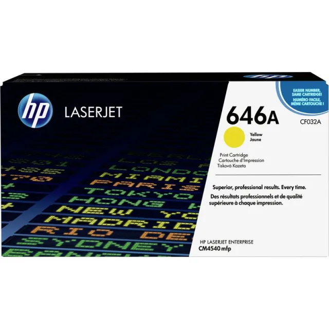 Hp 646A (CF032A) Toner Geel
