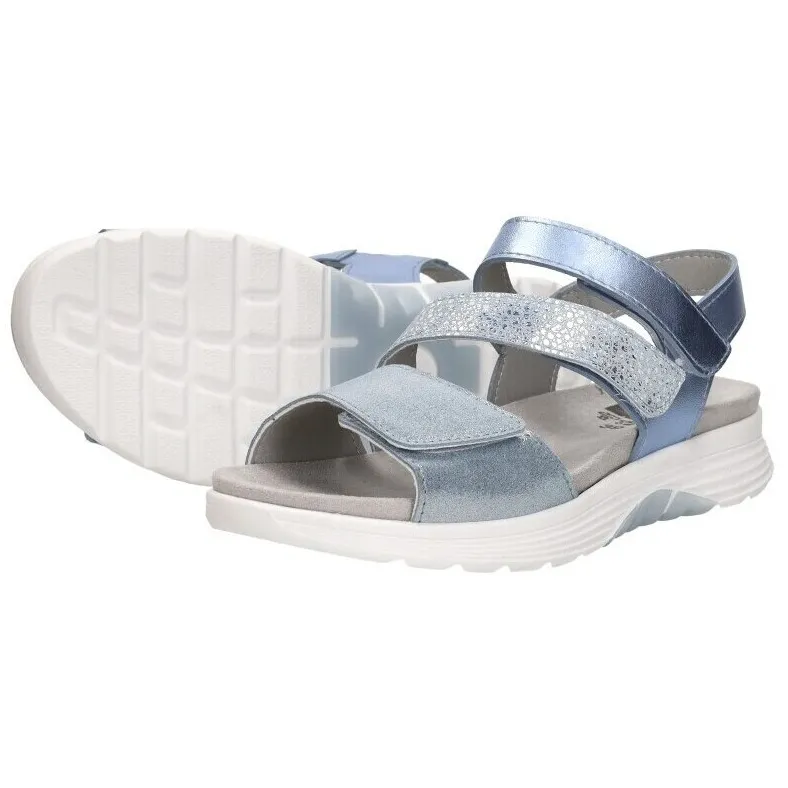 Sub55 Comfort Collection Sunny 31 sandaal lichtblauw, foto 3
