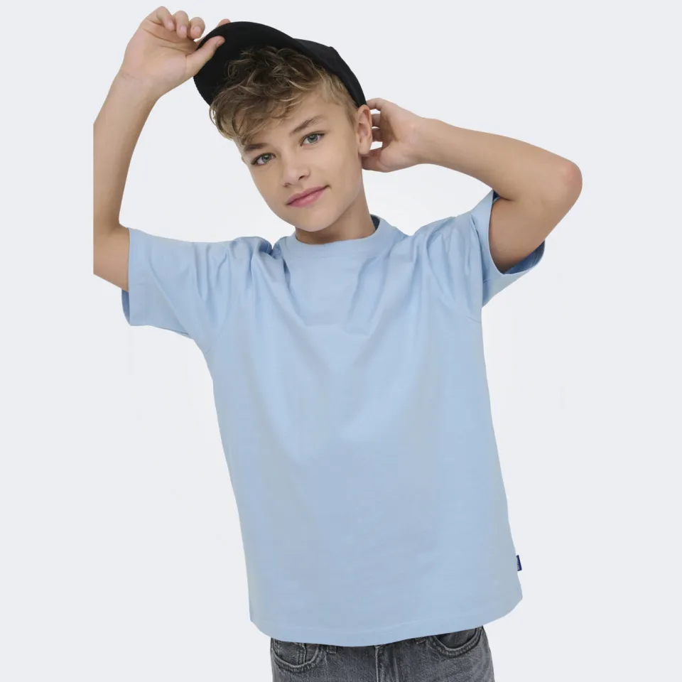 Only & Sons JUNIOR T-shirt lichtblauw, foto 6