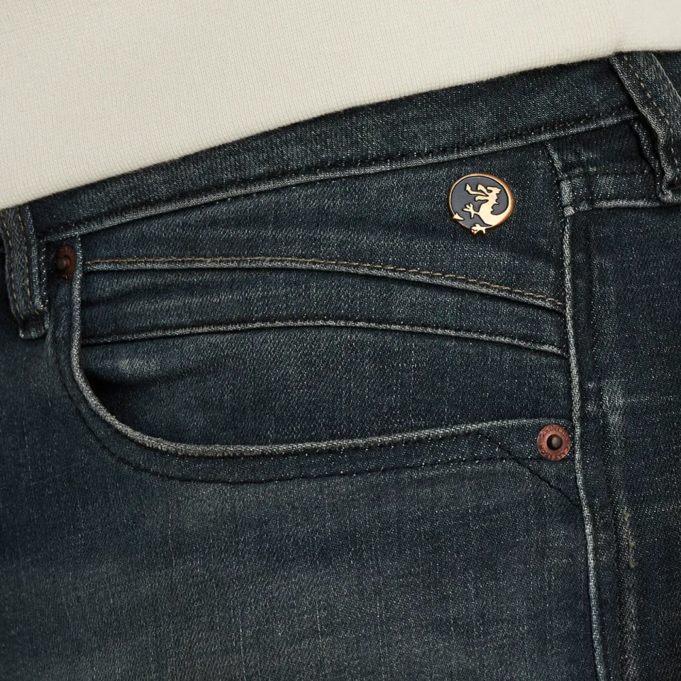 Cast Iron SHIFTBACK tapered jeans shadow used dark, foto 6