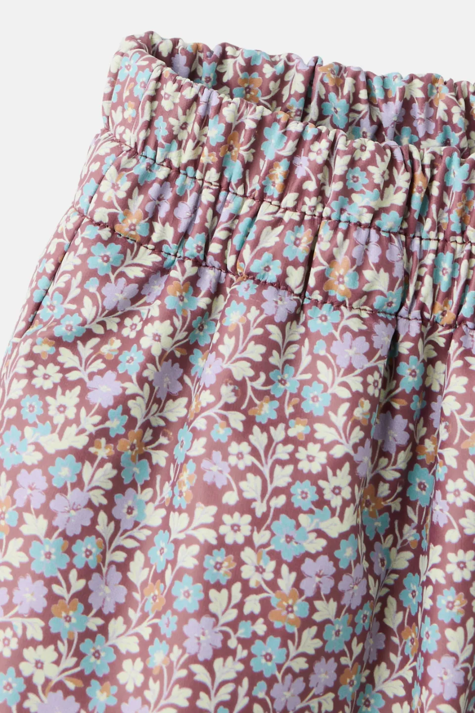 Mango gebloemde broek lila, foto 4