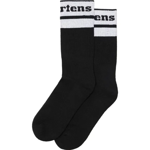 Dr. Martens Athletic Logo Sock - Multifunctionele sokken, zwart