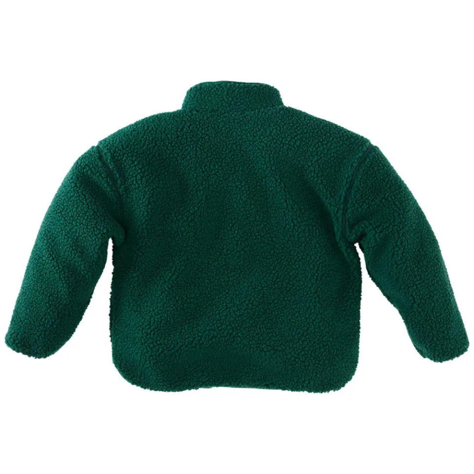 Z8 Rava teddy jas donkergroen, foto 3