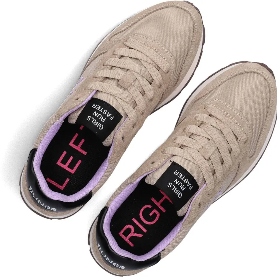 Sun68 Ally Solid lage sneakers beige, foto 4