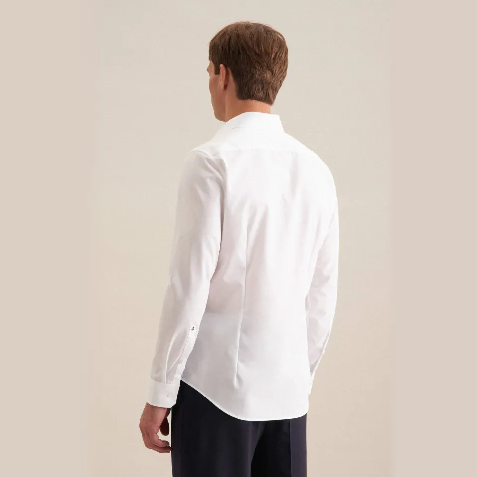 Seidensticker slim fit overhemd wit, foto 5