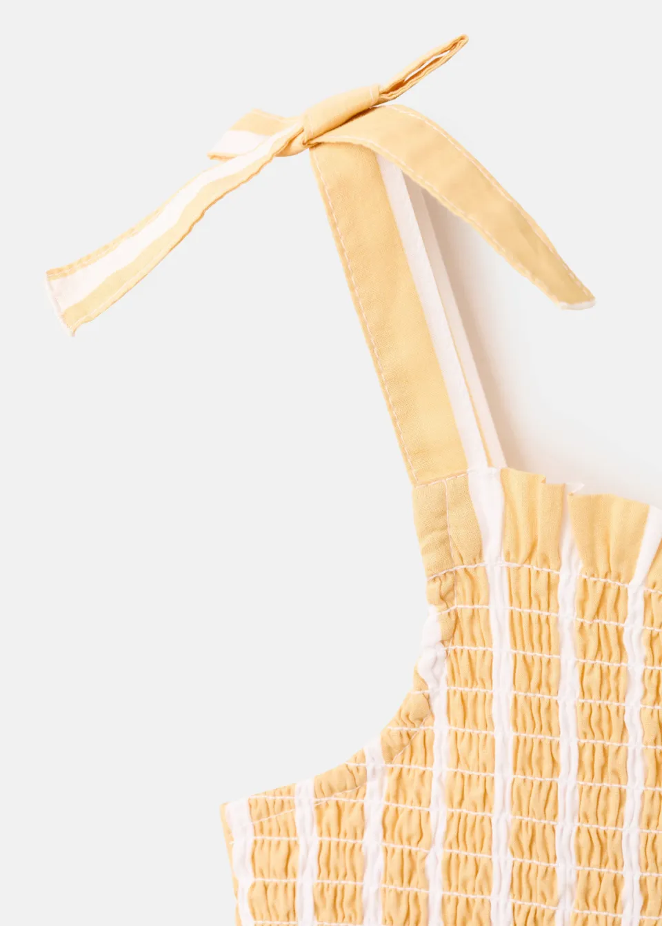 Mango Kids gestreepte jumpsuit oranje, foto 6