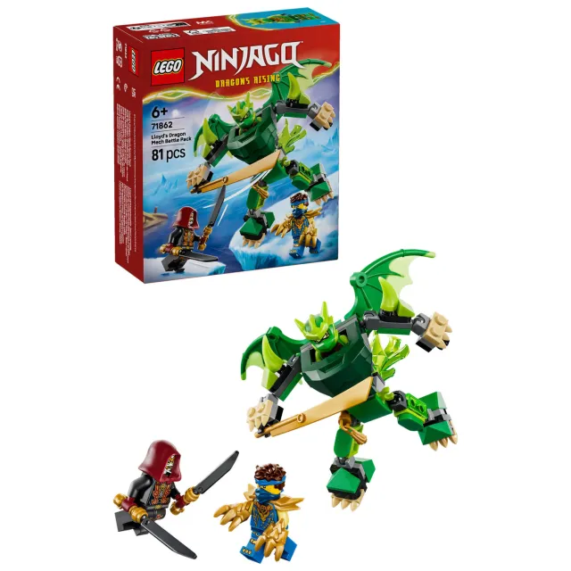Lego Ninjago Lloyds drakenmecha strijdpakket 71862