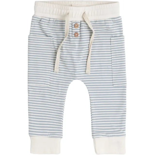 Baby's Only Stripe babybroekje blauw/offwhite Blauw/wit