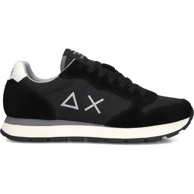 Sun68 Tom Solid lage sneakers zwart