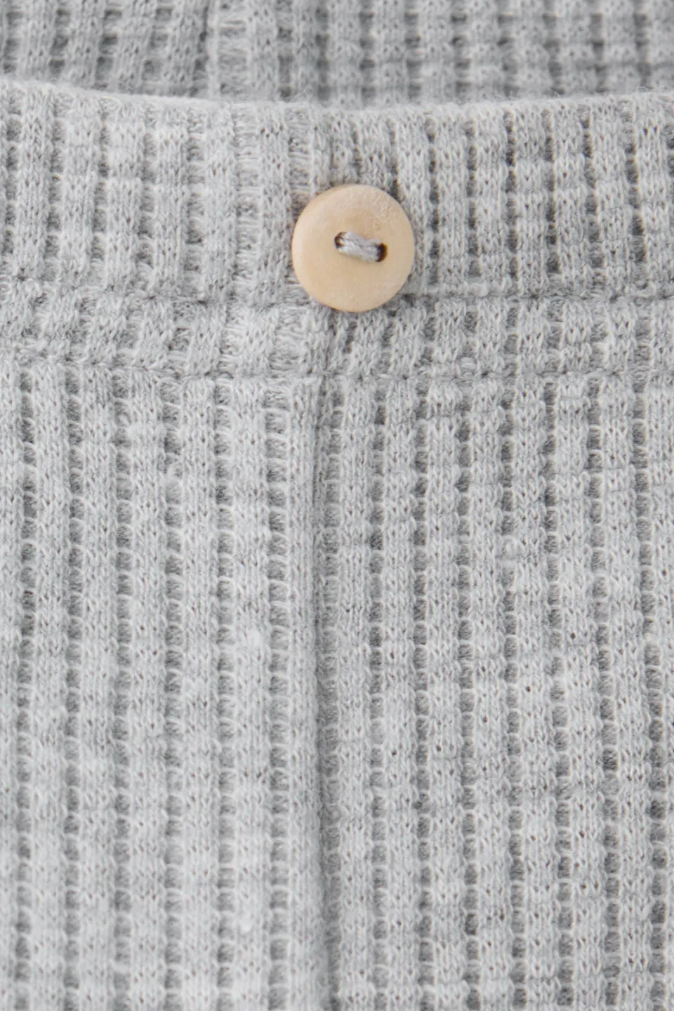 Mango Kids gebreide babybroek lichtgrijs, foto 5