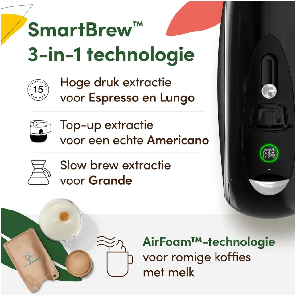 Krups Dolce Gusto NEO YY5678 Latte espressoapparaat zwart, foto 8