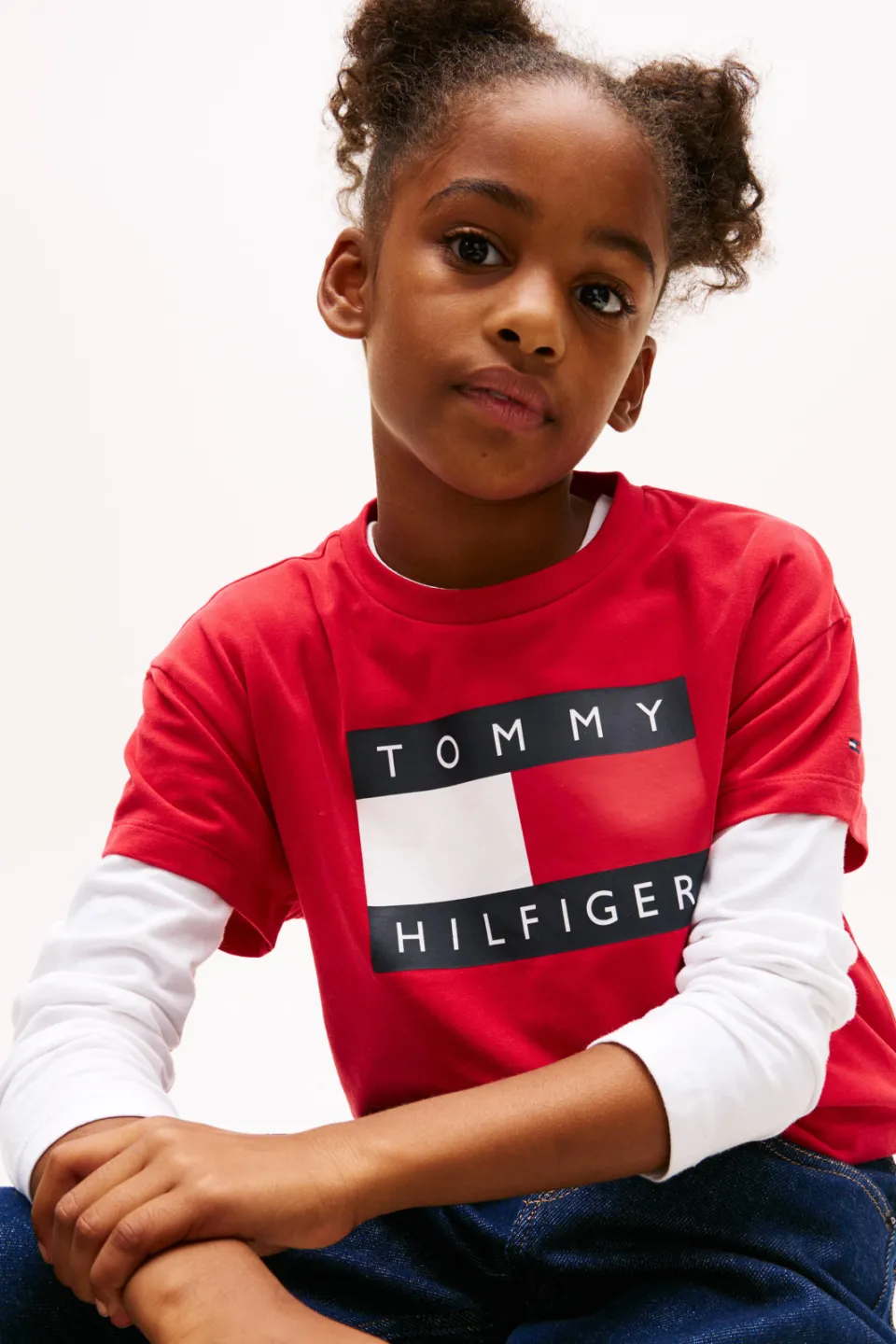 Tommy Hilfiger T-shirt rood, foto 4