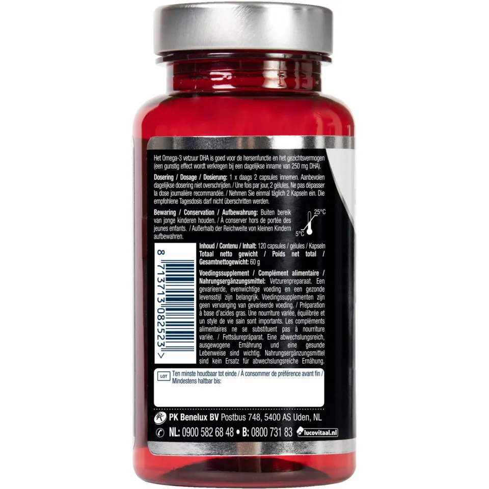 Lucovitaal Omega Vetzuren 3 120 capsules, foto 2