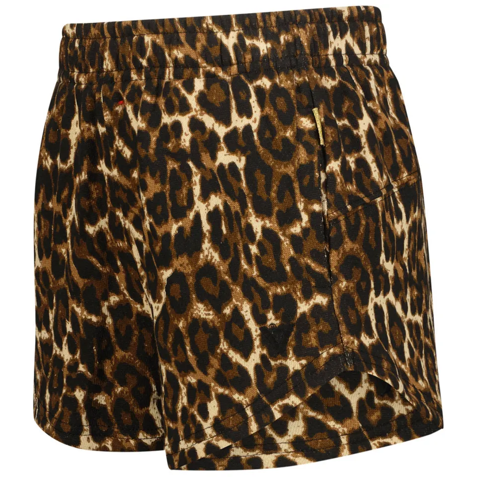 Vingino relaxed casual short bruin panterprint, foto 4
