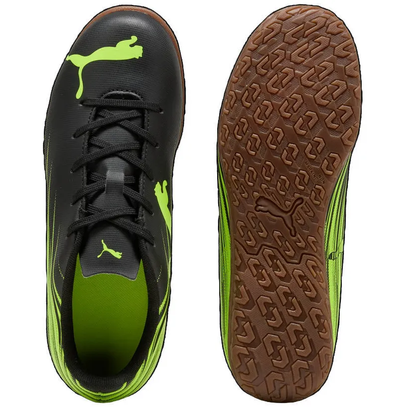 Puma Attacanto II JR voetbalschoenen zwart/geel, foto 5