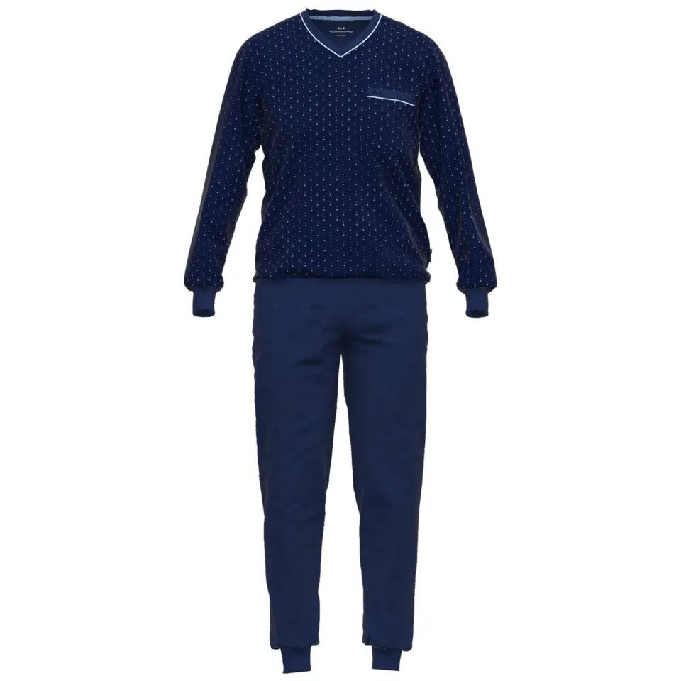 Götzburg pyjama set donkerblauw, foto 2