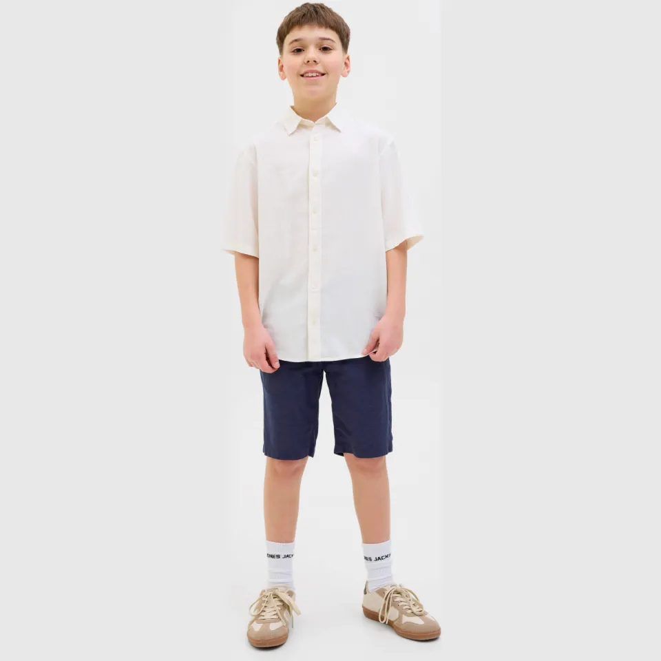 Jack & Jones casual short donkerblauw