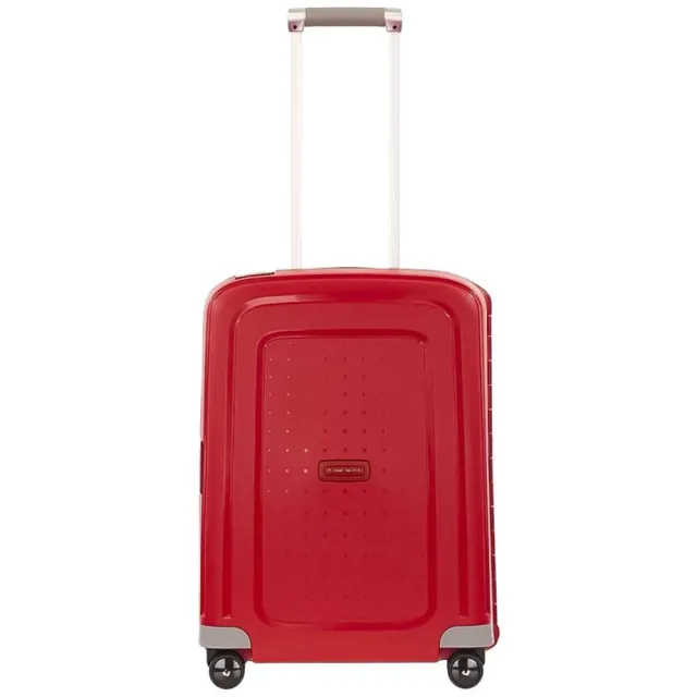 Samsonite S'Cure Spinner 55 koffer rood