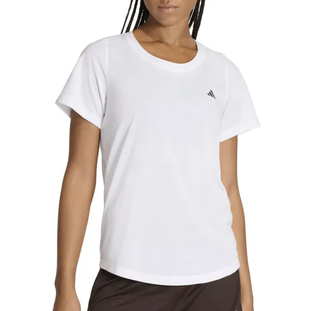 Adidas Workout Essentials Scoop Neck Shirt Dames Wit