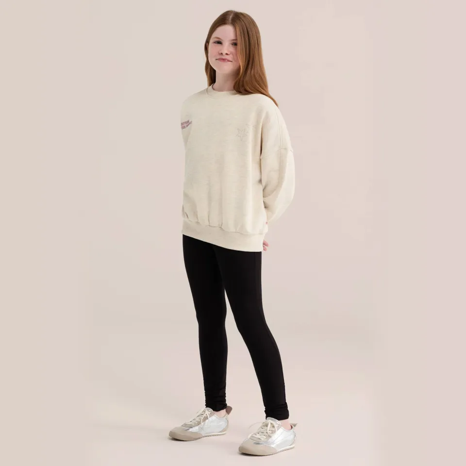 WE Fashion legging zwart set van 2 Black Uni