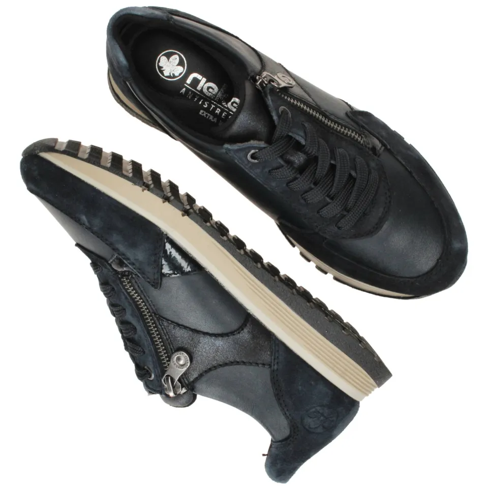 Rieker lage sneakers navy, foto 7
