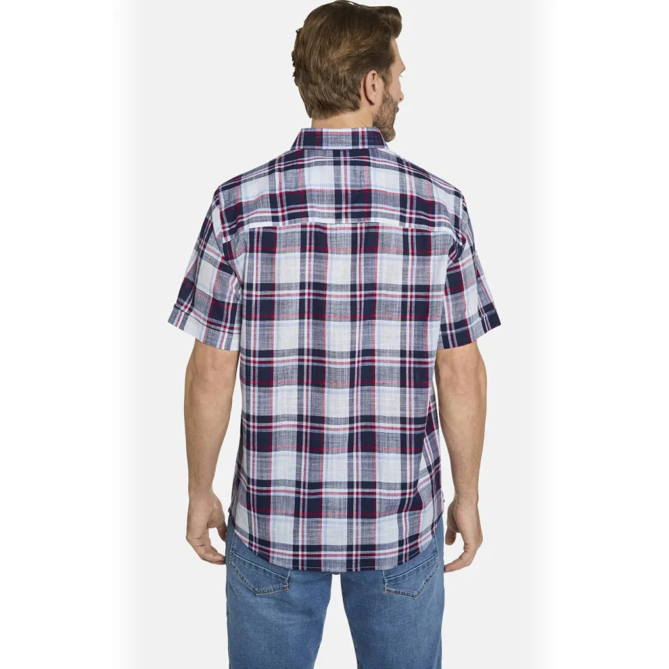 Babista regular fit gestreept overhemd Plus Size - donkerblauw, foto 4