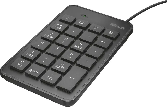 Trust Xalas numeriek USB-toetsenblok zwart