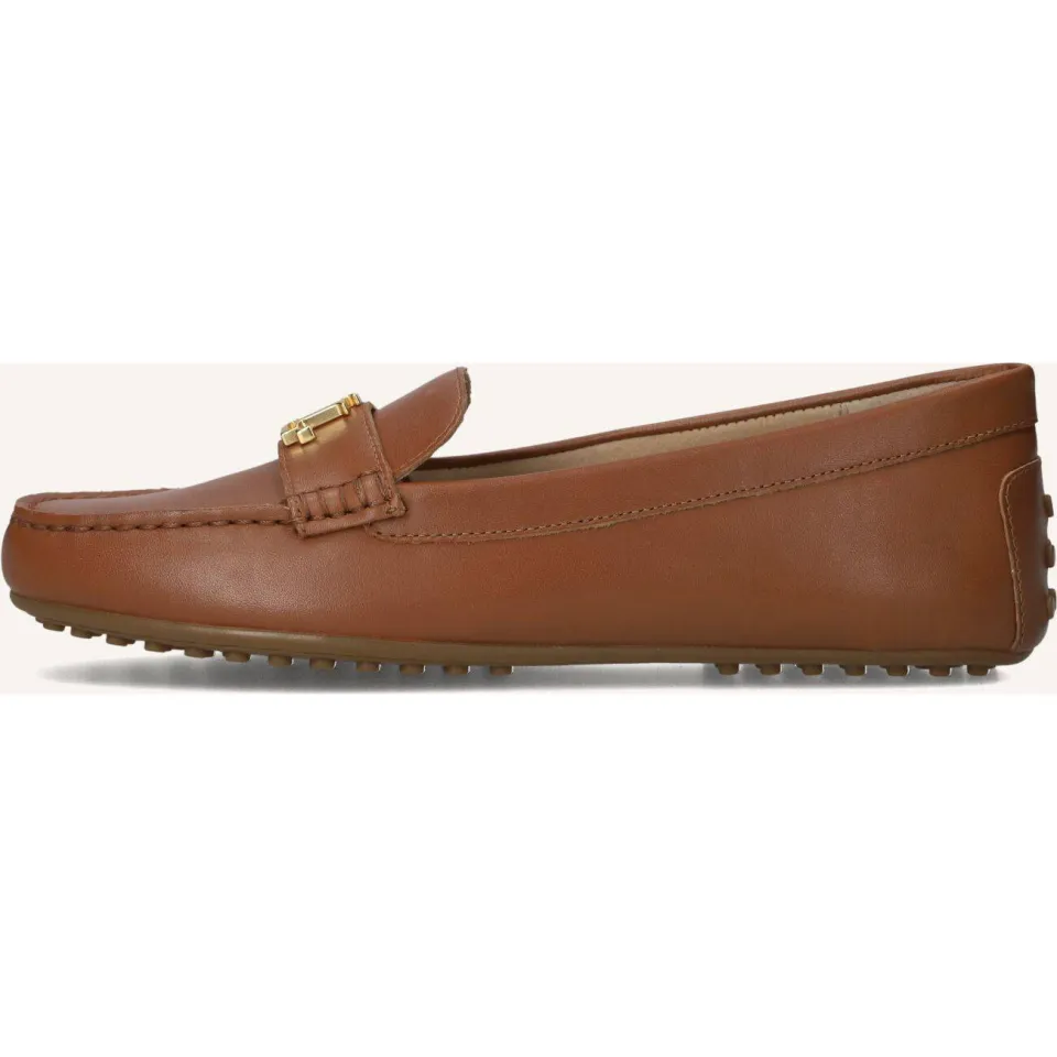 Lauren Ralph Lauren Mocassins Barnsbury Flats Camel, foto 5