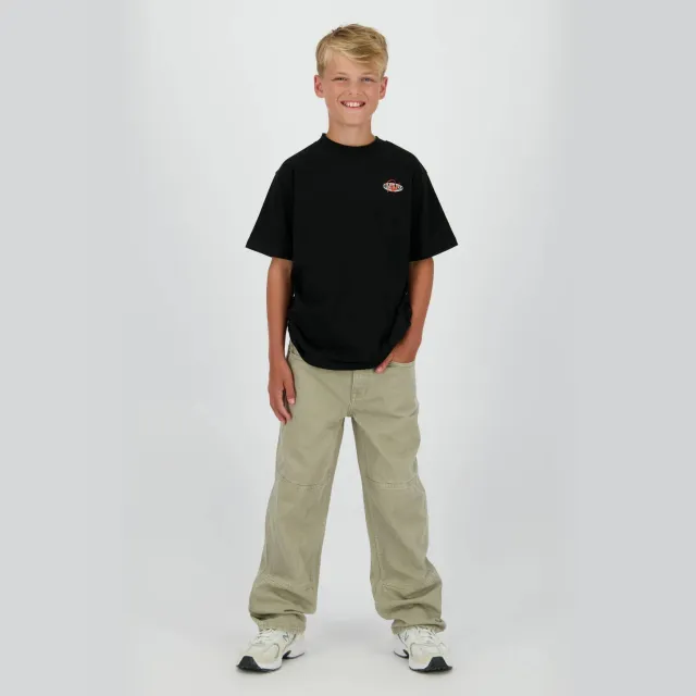 Raizzed T-shirt met backprint zwart