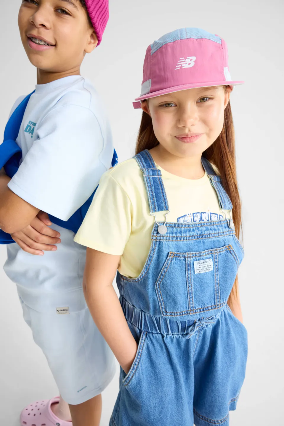 Levi's jumpsuit medium blue denim, foto 5