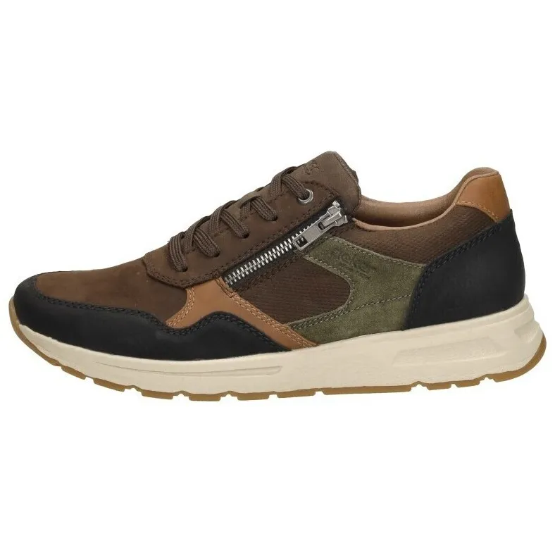 Rieker lage sneakers bruin, foto 2