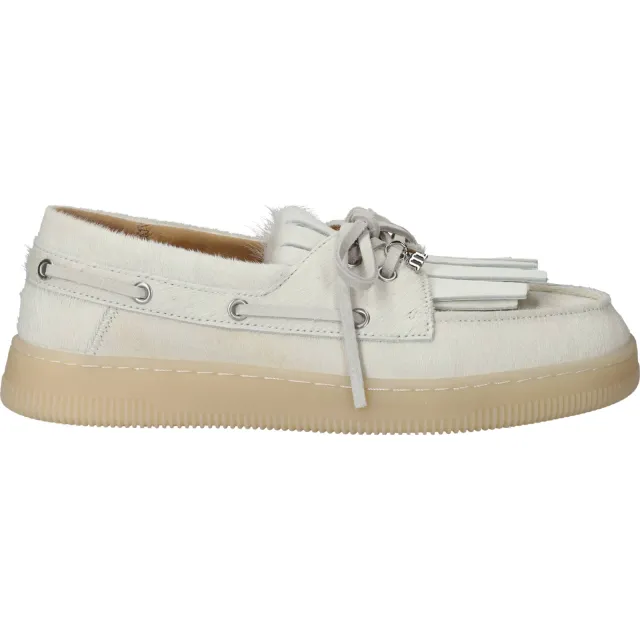 Maruti Shelby veterschoenen wit