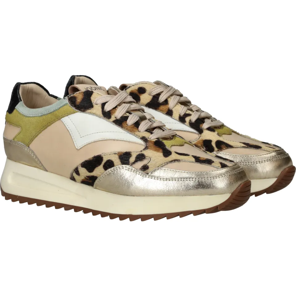 Iqonic Michelle lage sneaker goudkleur, foto 3