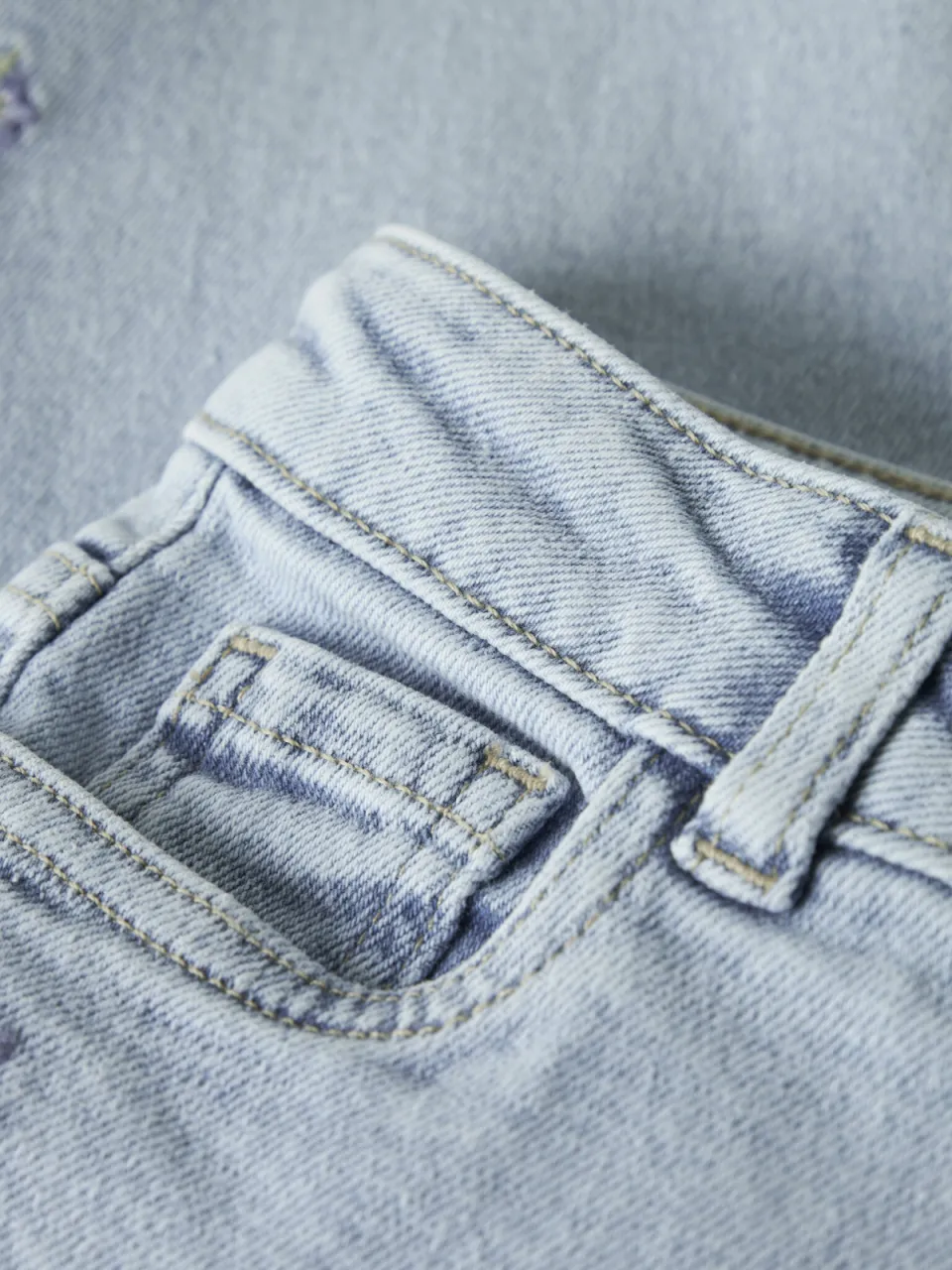 NAME IT MINI mom jeans light blue denim, foto 5