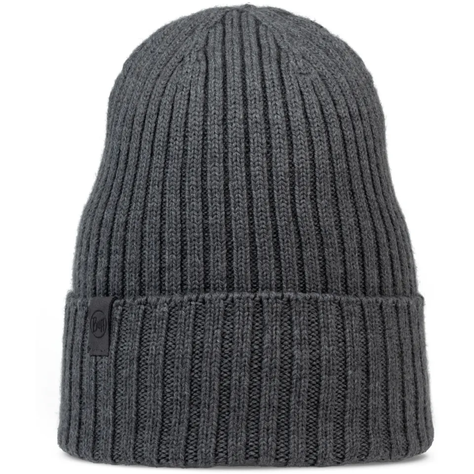 Buff Knitted Beanie Norval - Muts maat One Size, grijs, foto 2