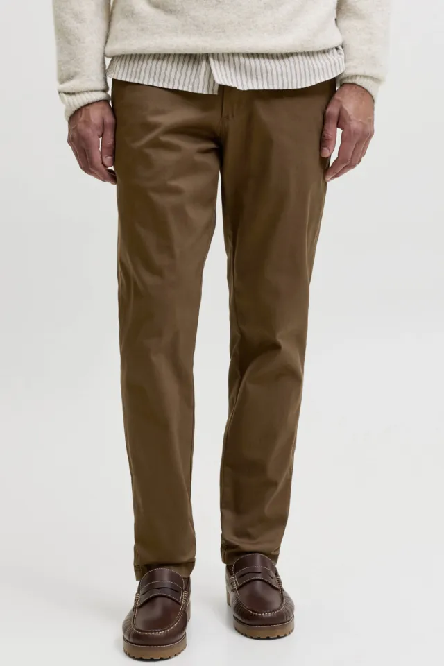 Jack & Jones JPSTMARCO BOWIE chinobroek bruin, foto 4