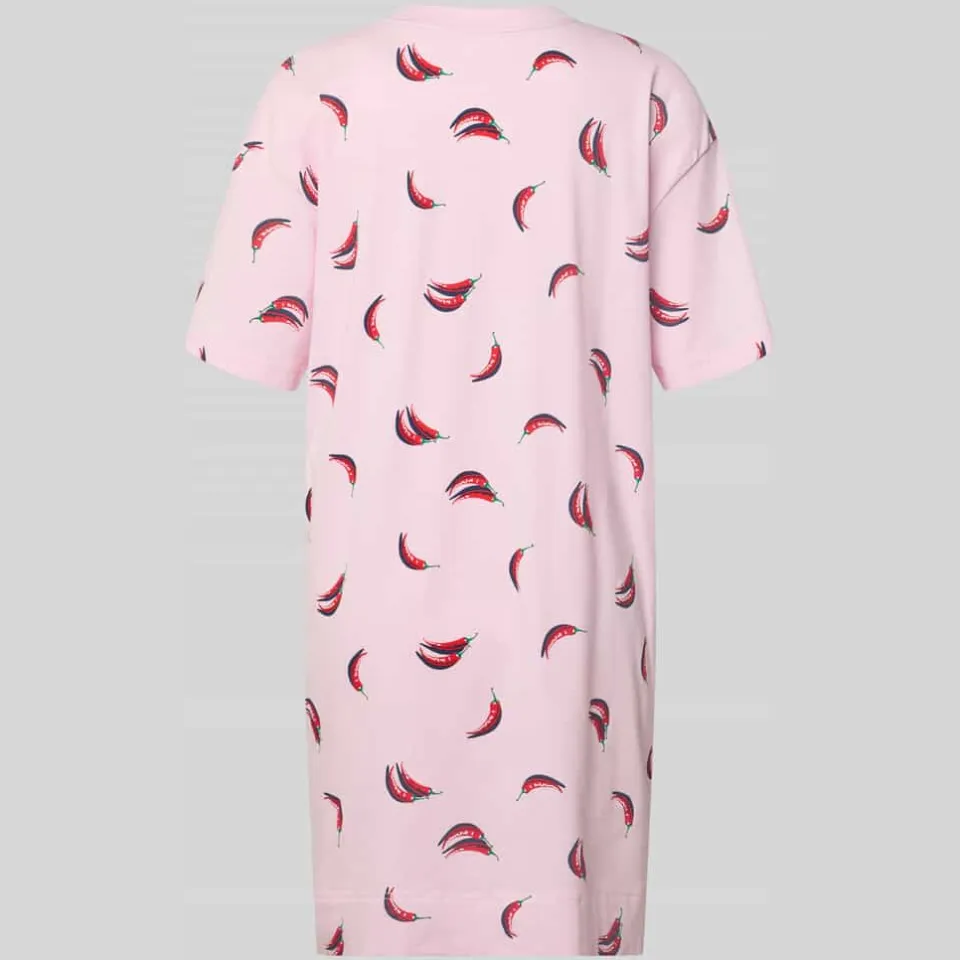 Mey Nachthemd met relaxed fit van katoenmix roze, foto 3