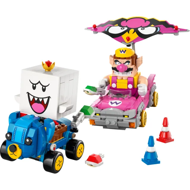 Lego Super Mario 72038 Mario Kart – Wario En King Boo Bouwstenen Multicolor
