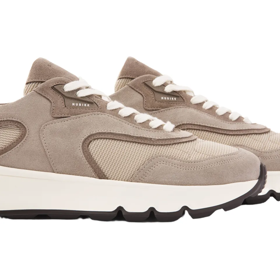 Nubikk Luca Noa leren sneakers beige, foto 6