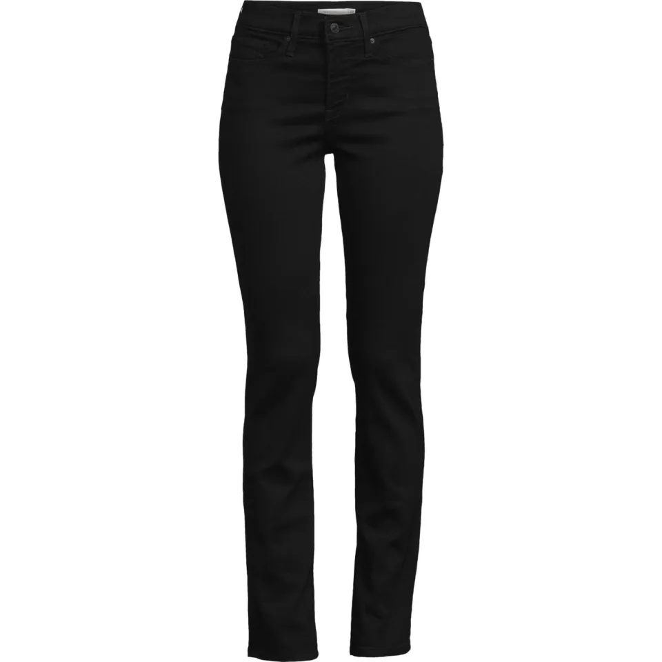 Levi's 312 shaping slim high waist jeans soft black, foto 2