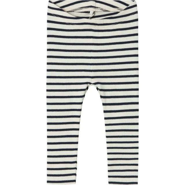 NAME IT BABY NBNBANI gestreepte broek donkerblauw dark sapphire