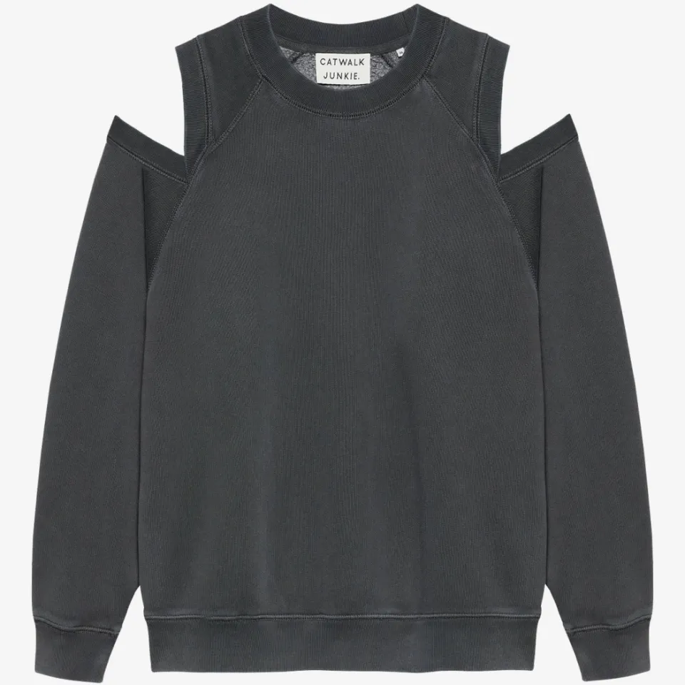 Catwalk Junkie sweater donkergrijs antraciet, foto 2
